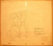 Jetsons Artwork Hanna-Barbera Artwork Jetsons - The Movie Original Production Drawing